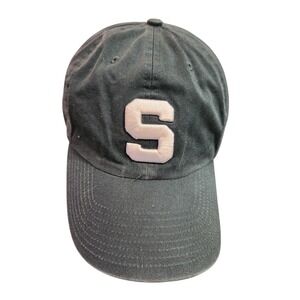Michigan State Spartans Baseball Cap Green Fitted Mens One Size Twins Enterprise